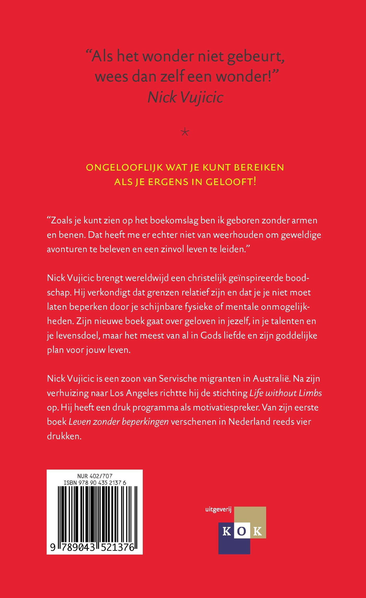 Productafbeelding: achterkant van Niet te stoppen