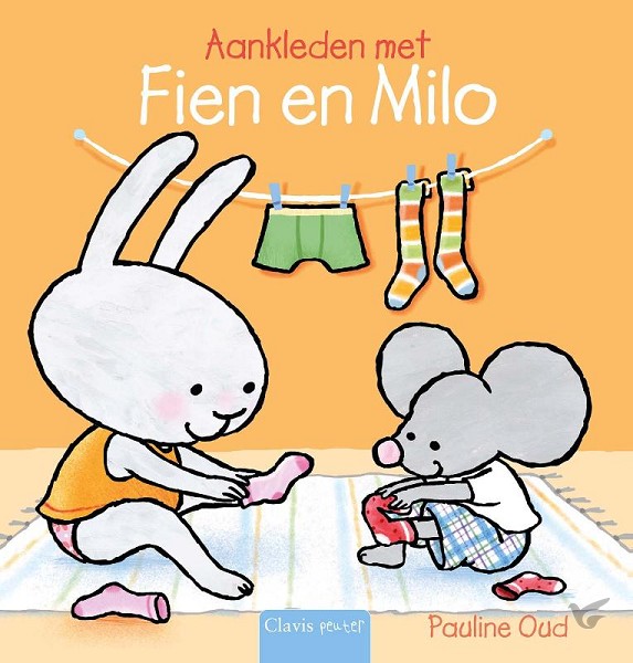 Productafbeelding: voorkant van Aankleden met Fien en Milo
