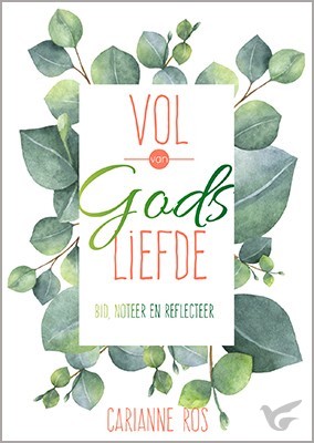 Productafbeelding: voorkant van Vol van Gods liefde notitieboekje