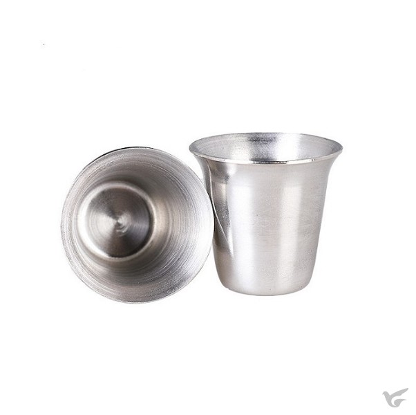 Productafbeelding: voorkant van Stainless Steel cups  - 40 pieces