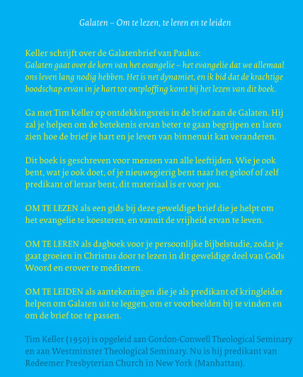 Productafbeelding: achterkant van Galaten