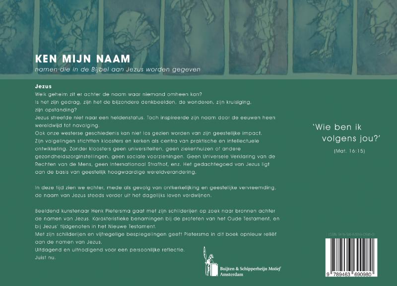 Productafbeelding: achterkant van Ken mijn Naam