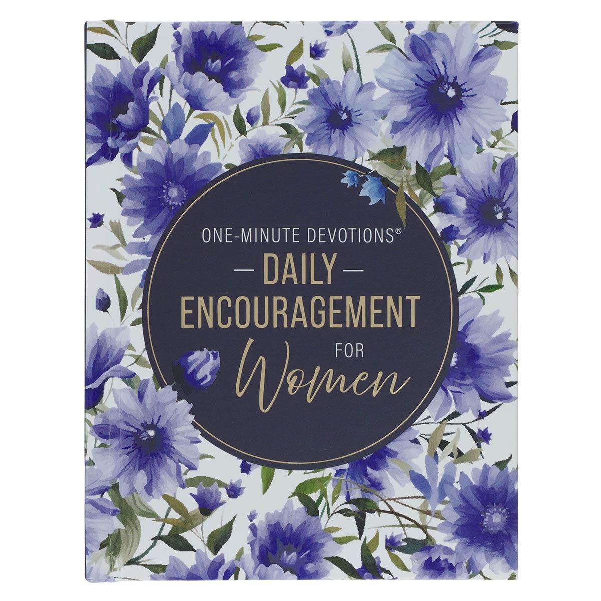 Productafbeelding: voorkant van Encouragement for Women Hardcover One-Minute Devotions Daily