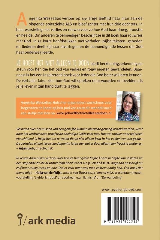 Productafbeelding: achterkant van Je hoeft het niet alleen te doen