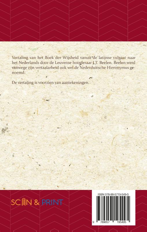 Productafbeelding: achterkant van Het Boek der Wijsheid