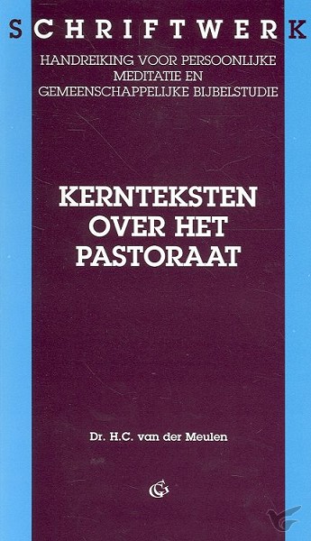Productafbeelding: voorkant van Kernteksten over het pastoraat
