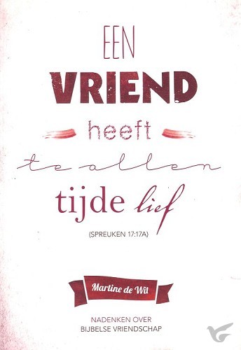 Productafbeelding: voorkant van Vriend heeft te allen tijde lief