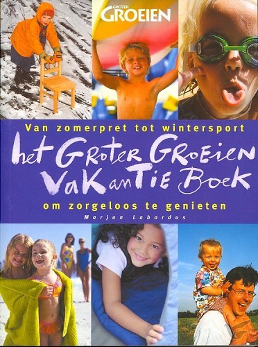 Productafbeelding: voorkant van Groter groeien vakantieboek