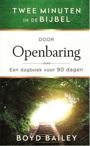 Productafbeelding: voorkant van Twee minuten in de bijbel door openbarin