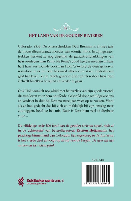 Productafbeelding: achterkant van Een regenboog in de duisternis