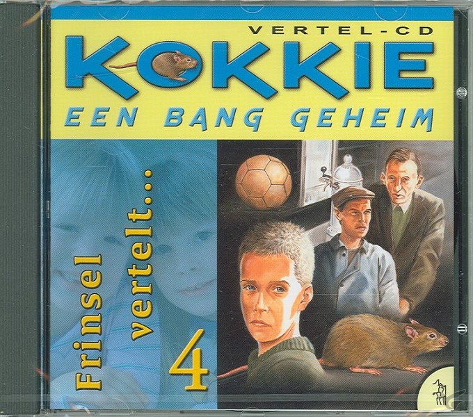 Productafbeelding: voorkant van Kokkie 4 een bang geheim luisterboek