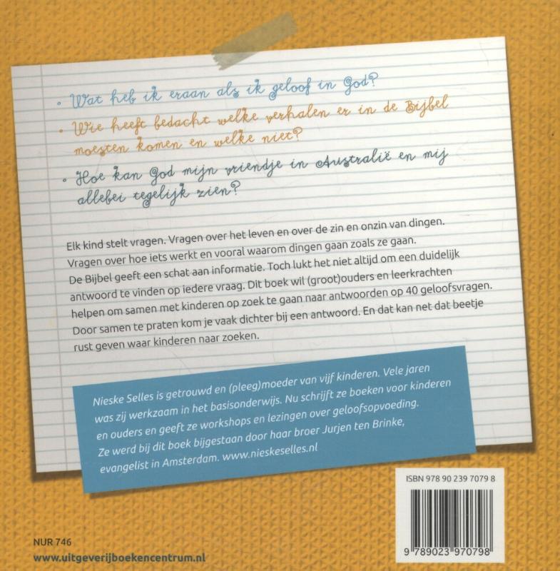 Productafbeelding: achterkant van Wie heeft eigenlijk God gemaakt?