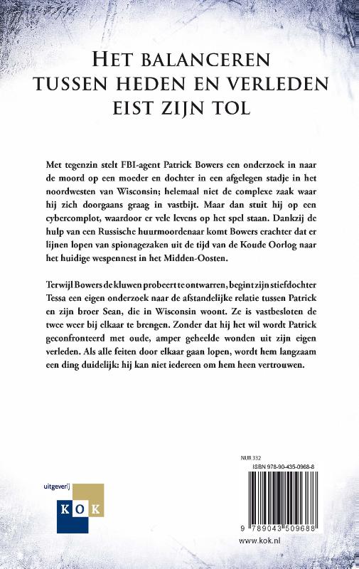Productafbeelding: achterkant van De dame - Patrick Bowers 5 (def)