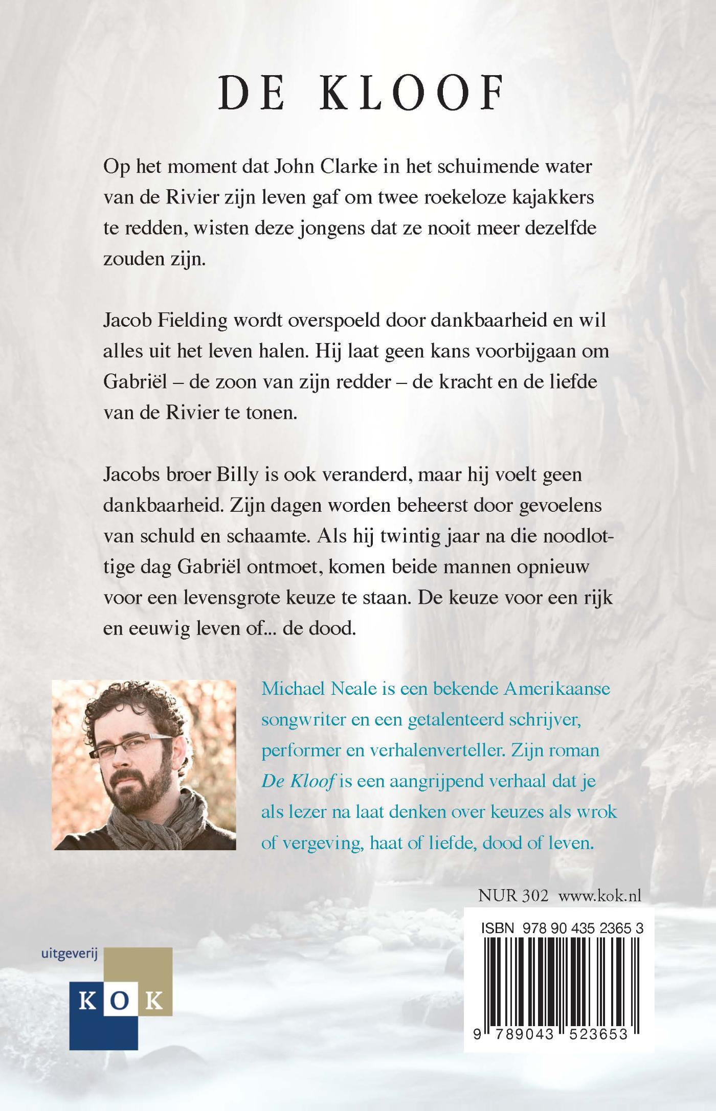Productafbeelding: achterkant van De kloof
