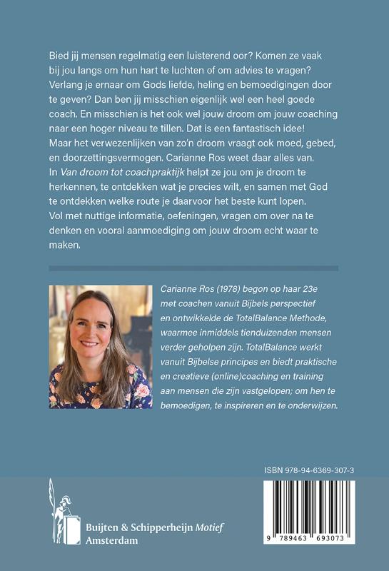 Productafbeelding: achterkant van Van droom tot coachpraktijk
