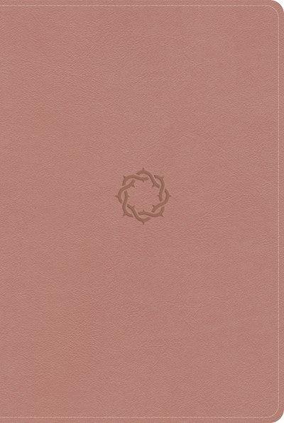 Productafbeelding: voorkant van KJV Essential Teen Study Bible-Rose Gold LeatherTouch Indexed