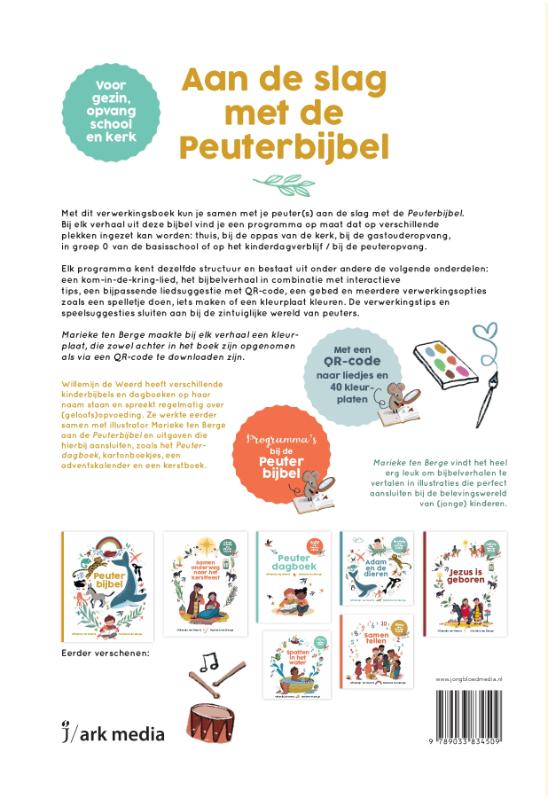 Productafbeelding: achterkant van Aan de slag met de Peuterbijbel