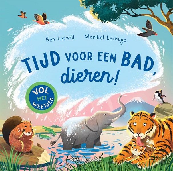 Productafbeelding: voorkant van Tijd voor een bad, dieren!