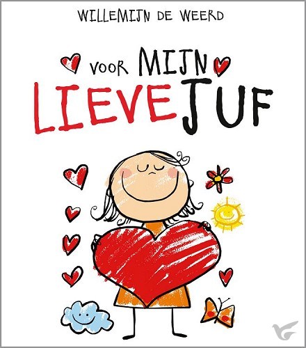 Productafbeelding: voorkant van Voor mijn lieve juf