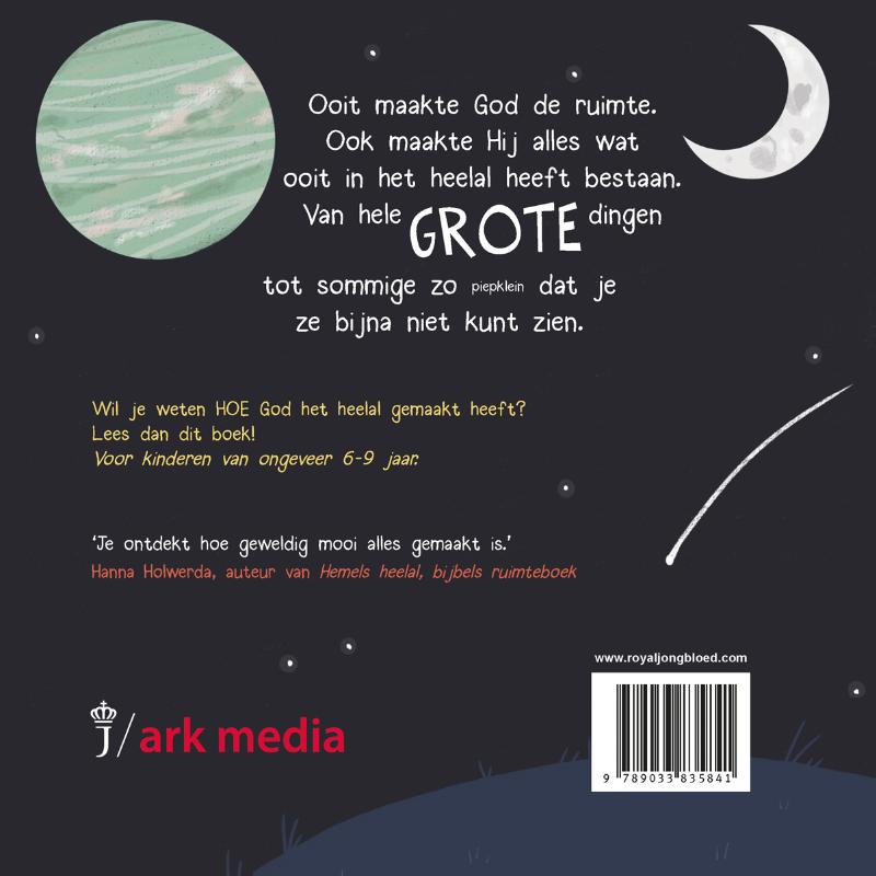 Productafbeelding: achterkant van God maakte de ruimte