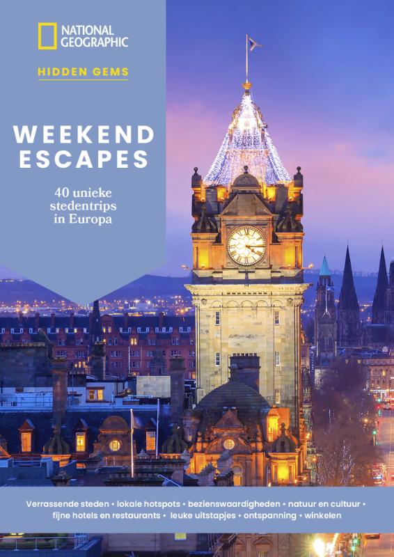 Productafbeelding: voorkant van Weekend Escapes - 40 unieke stedentrips in Europa