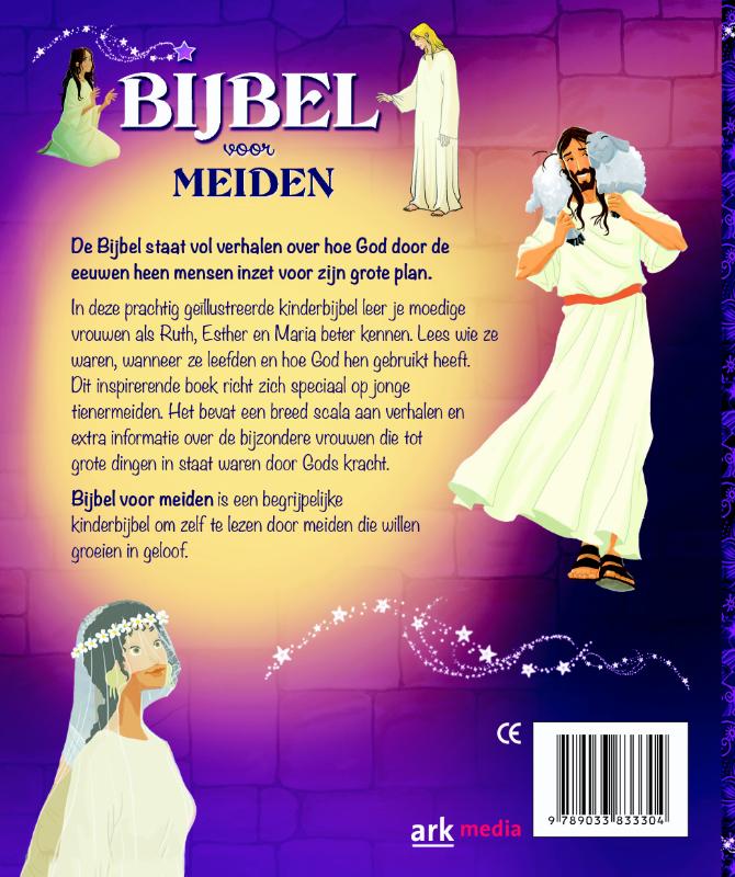 Productafbeelding: achterkant van Bijbel voor meiden
