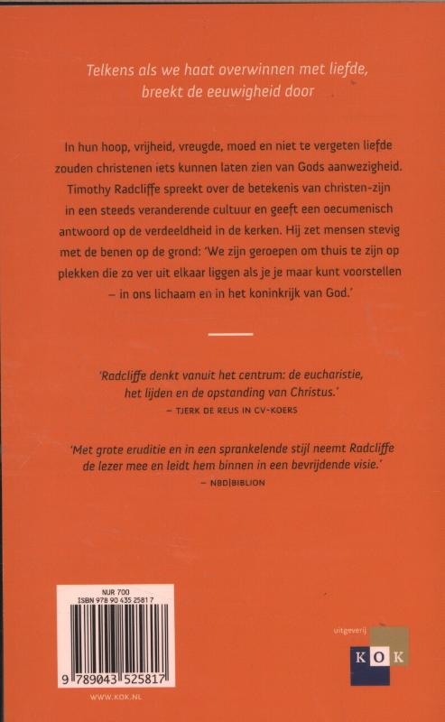 Productafbeelding: achterkant van Waarom ik christen ben