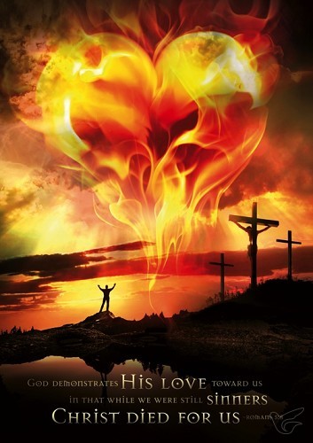 Productafbeelding: voorkant van Poster A3 His love
