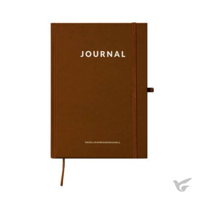 Productafbeelding: voorkant van Journal roestbruin