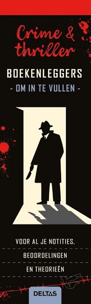 Productafbeelding: voorkant van Boekenleggers om in te vullen Crime & Th