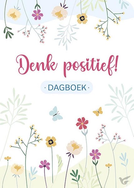 Productafbeelding: voorkant van Denk positief! Dagboek