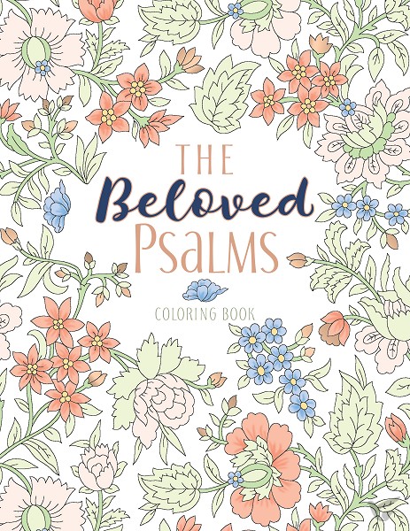 Productafbeelding: voorkant van The Beloved Psalms Coloring Book