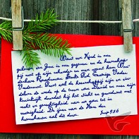 Productafbeelding: voorkant van Kerstkaart want een kind is ons geboren