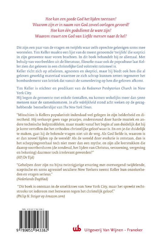 Productafbeelding: achterkant van In alle redelijkheid