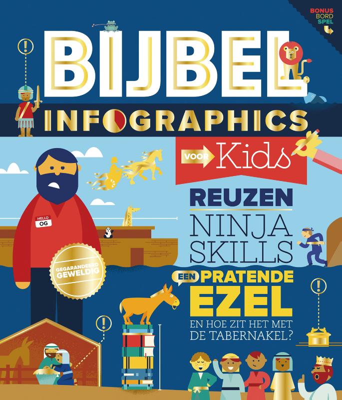 Productafbeelding: voorkant van Bijbel infographics voor kids