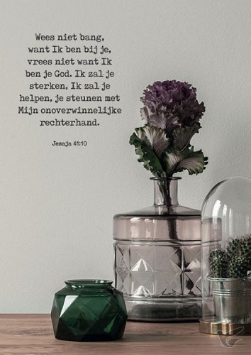 Productafbeelding: voorkant van Poster wees niet bang