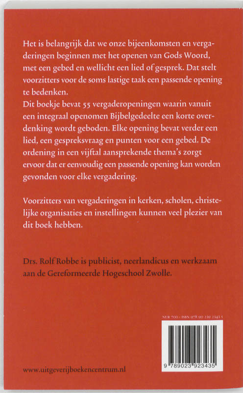 Productafbeelding: achterkant van Goed beginnen