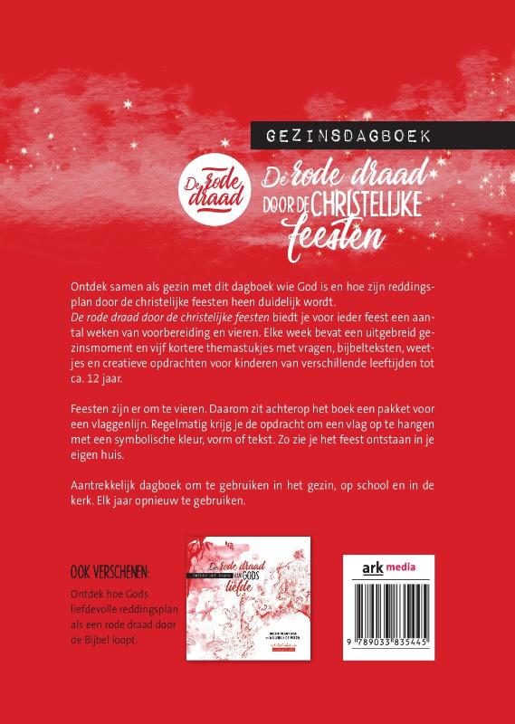 Productafbeelding: achterkant van De rode draad door de christelijke feesten