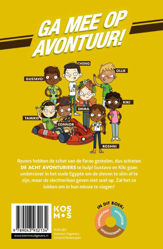 Productafbeelding: achterkant van De grafrovers