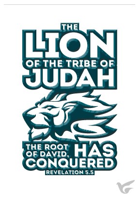 Productafbeelding: voorkant van Kadobord the lion of judah
