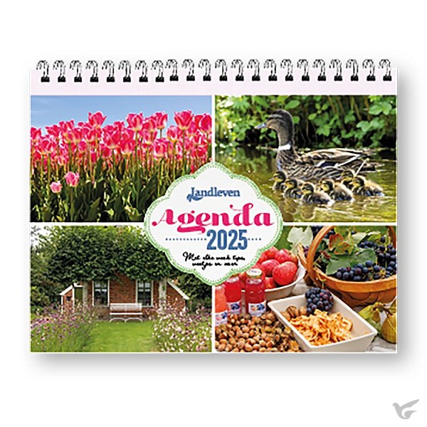 Productafbeelding: voorkant van Landleven agenda 2025