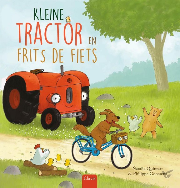 Productafbeelding: voorkant van Kleine Tractor en Frits de fiets