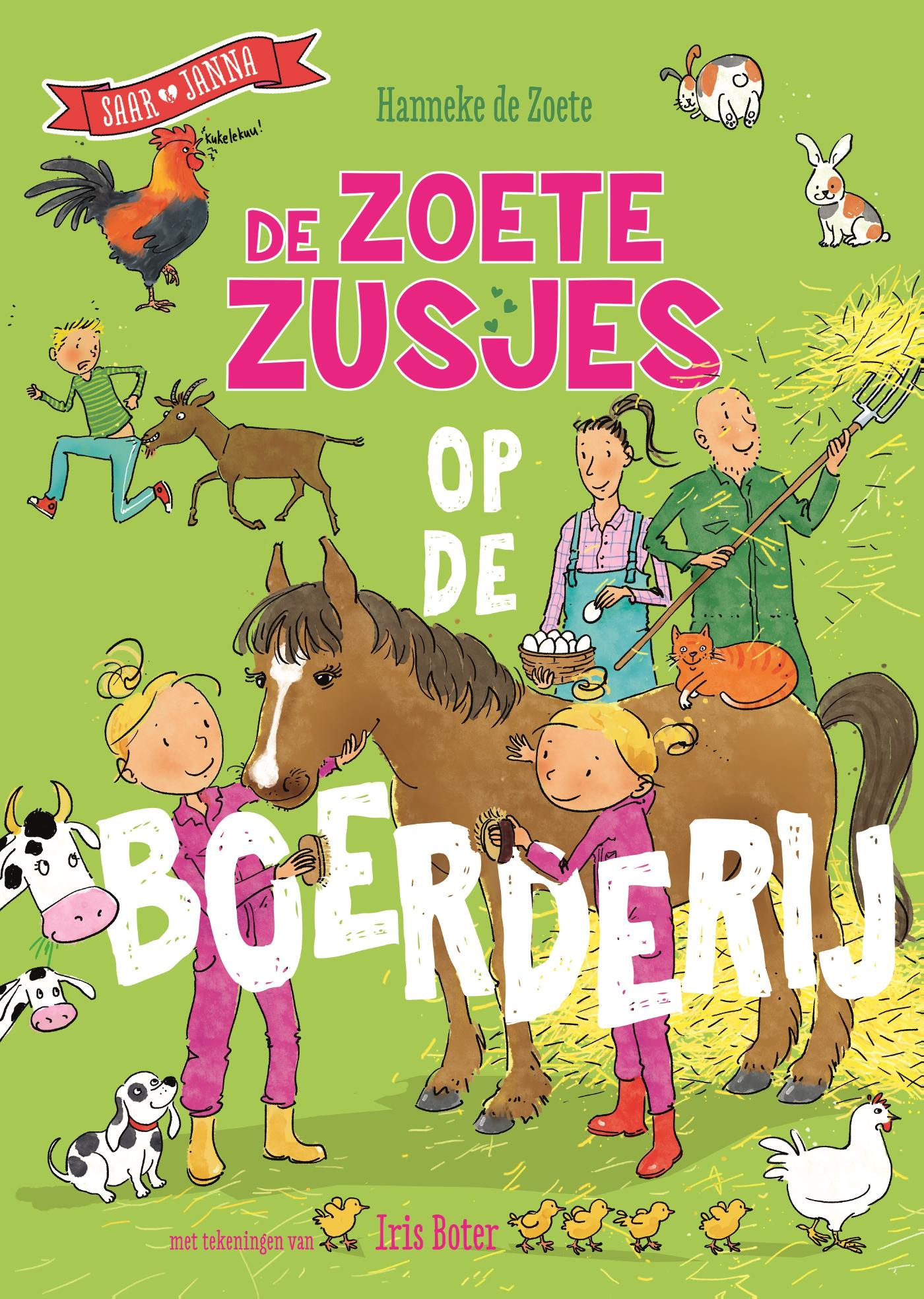 Productafbeelding: voorkant van De Zoete Zusjes op de boerderij