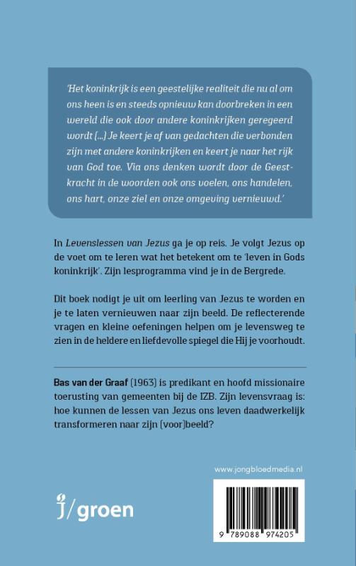 Productafbeelding: achterkant van Levenslessen van Jezus