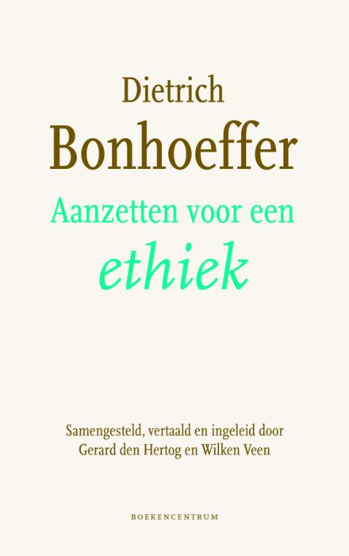 Productafbeelding: voorkant van Aanzetten voor een ethiek