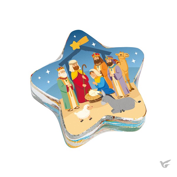 Productafbeelding: voorkant van Handdoekje kerst 30x30cm
