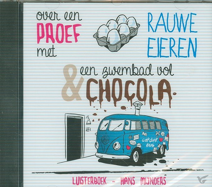 Productafbeelding: voorkant van Proef met rauwe eieren LUISTERBOEK