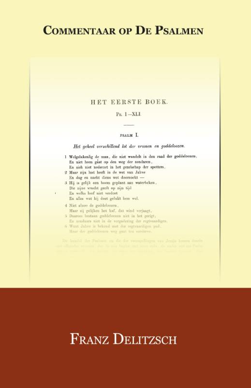 Productafbeelding: voorkant van Commentaar op de Psalmen 1
