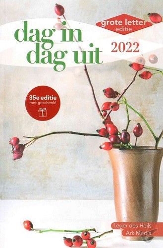 Productafbeelding: voorkant van Dag in dag uit GROTE LETTER 2022 nbv