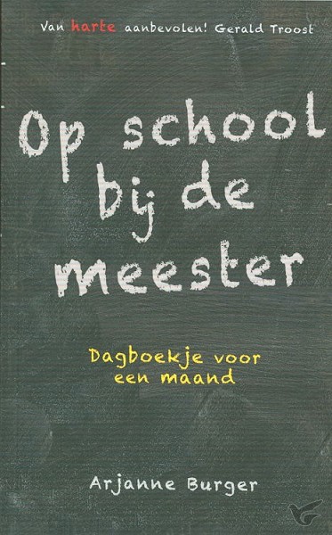 Productafbeelding: voorkant van Op school bij de meester